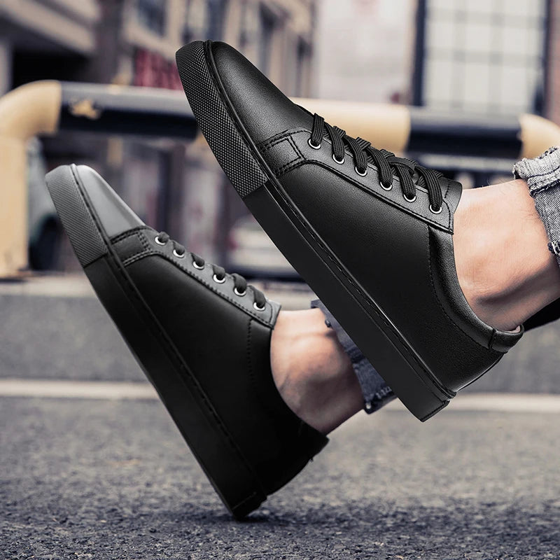 Zapatos Casuales de Cuero Genuino para Hombre | Planos Artesanales