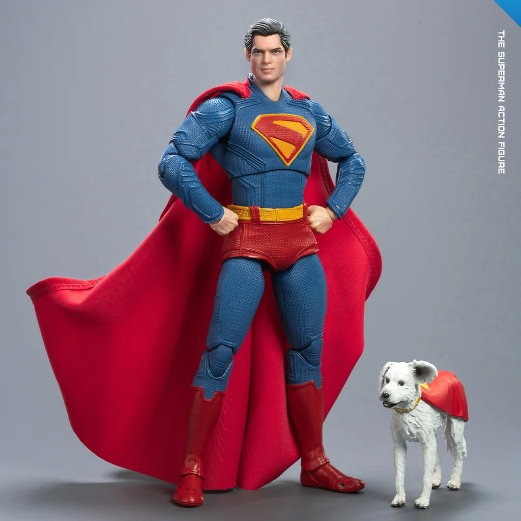 EN STOCK 2025 Fondjoy Battle figura de acción de Superman dañada David Corenswet 1/9 nueva figura de Superman junta de Pvc móvil