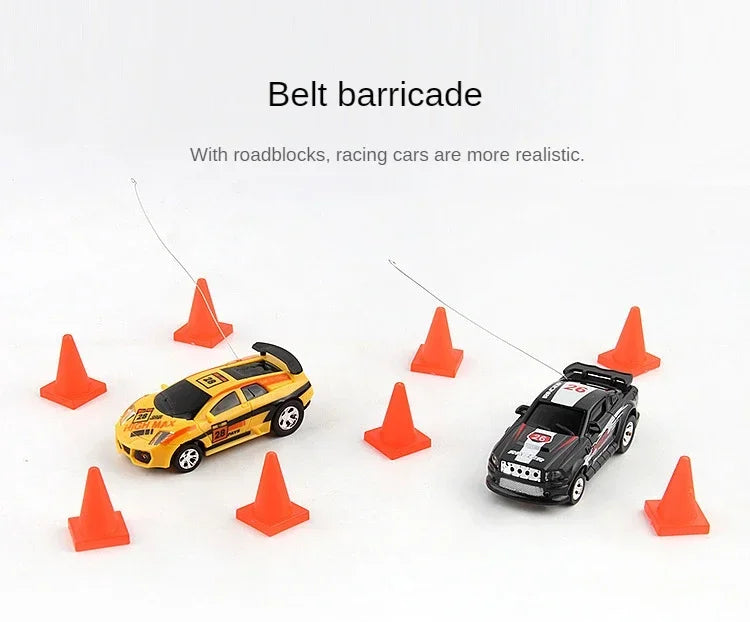 ¡Epico Mini RC Racer! Vehículo 4WD de tamaño Coke para aventuras de alta velocidad, el regalo divertido y definitivo para niños