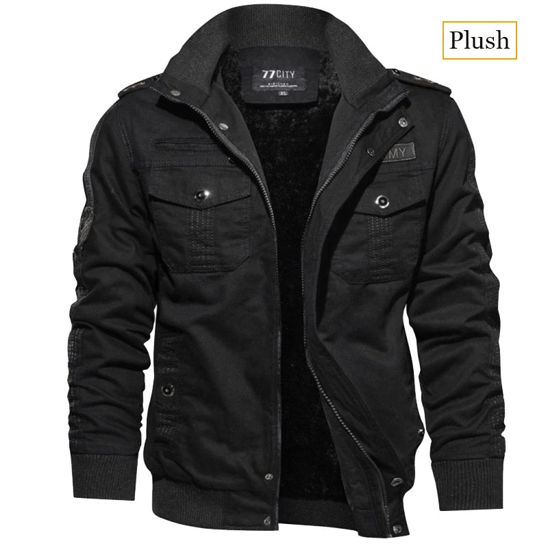 Chaqueta Táctica para Hombre con Múltiples Bolsillos