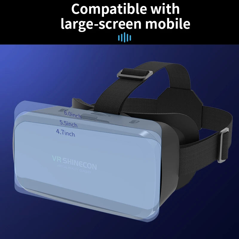 Gafas VR, Auriculares 3D, Dispositivos de Realidad Virtual, Casco, Lentes Viar, Gafas para Teléfono Inteligente, Controlador de Juegos Inteligente, Set de Visión