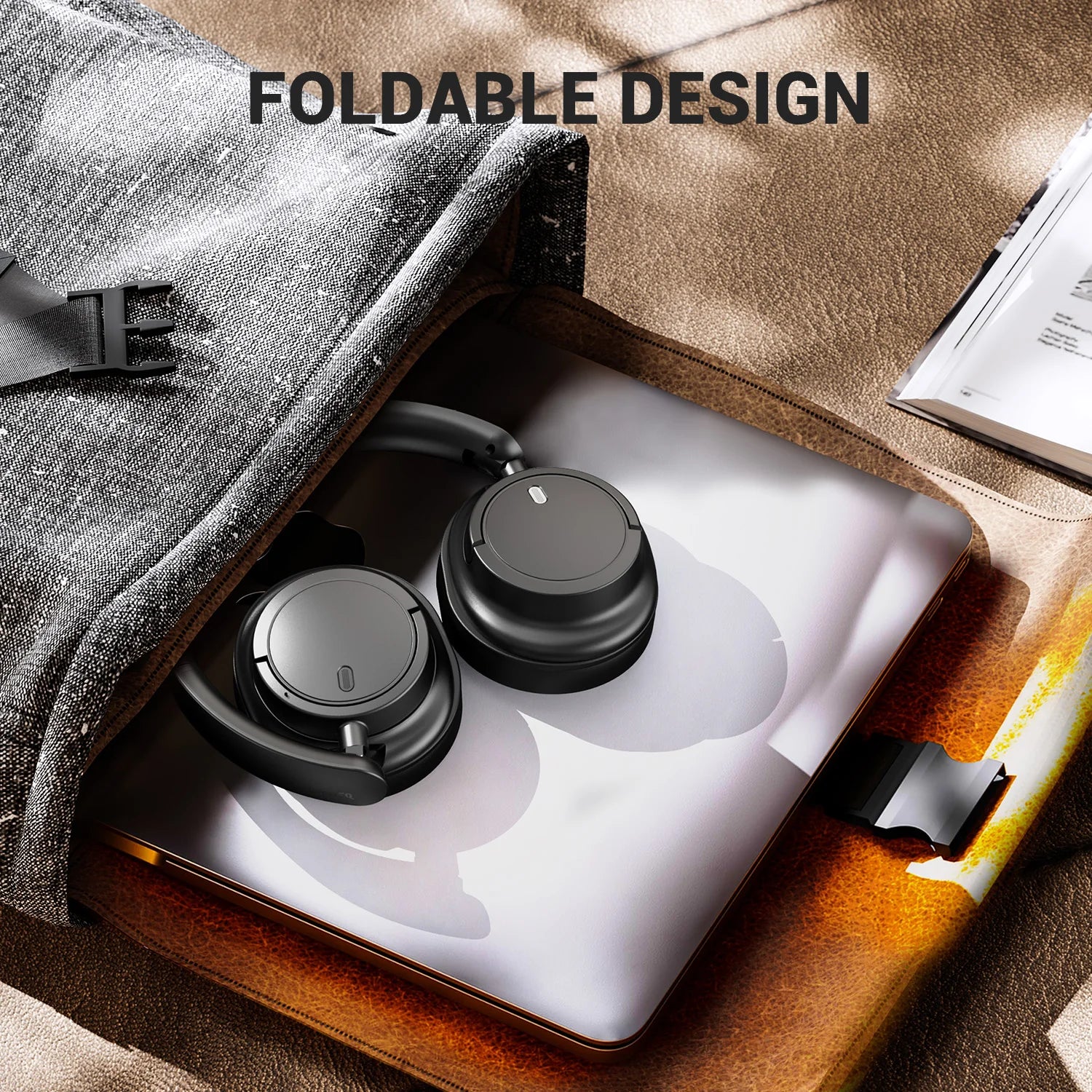Oneodio Auriculares Bluetooth 5.3 Plegables 90H