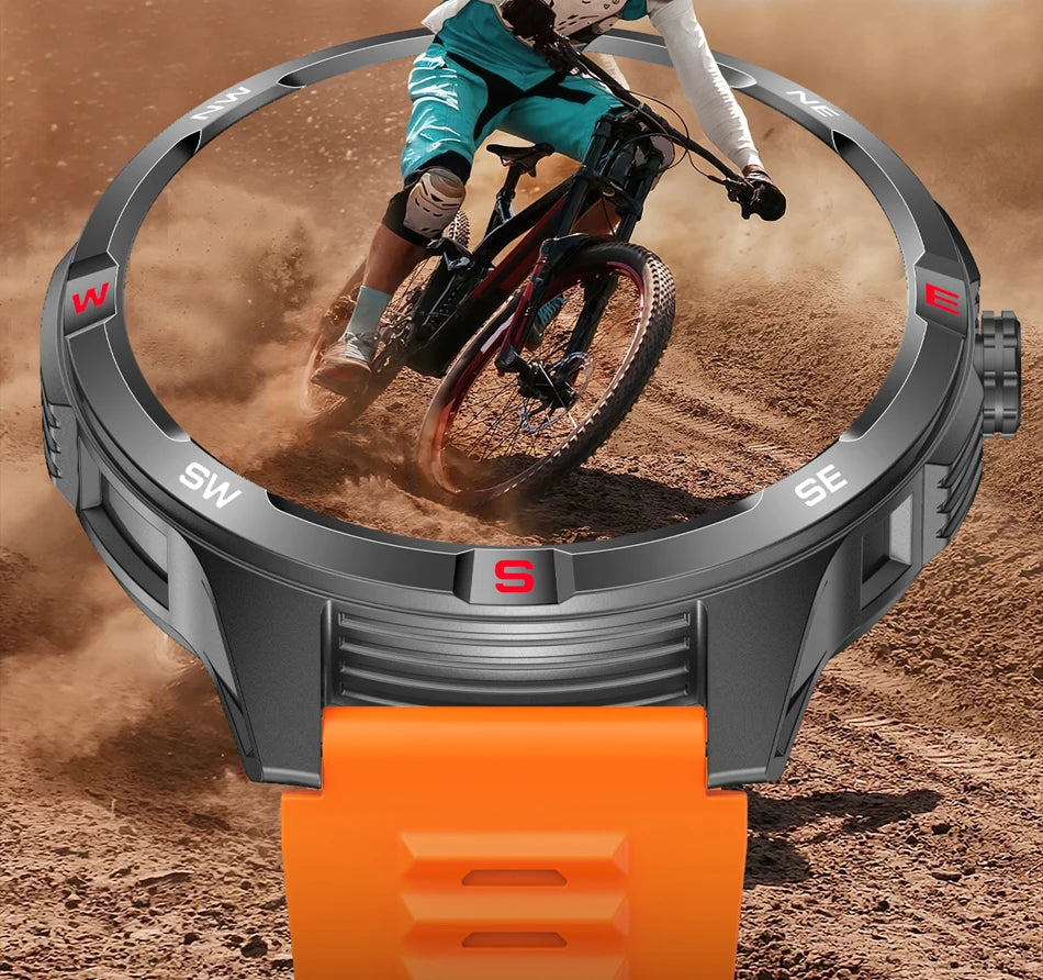 Reloj Inteligente GPS Brújula Bluetooth Deportivo
