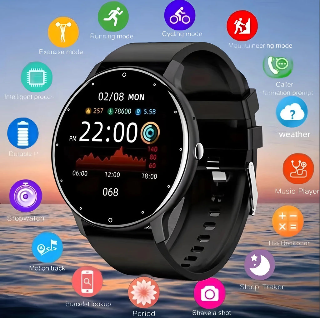 Reloj inteligente para hombre, pantalla AMOLED de 1,52 pulgadas, llamada BT, GPS, rastreador de actividad/deporte, Monitor de salud, reloj inteligente con carga inalámbrica