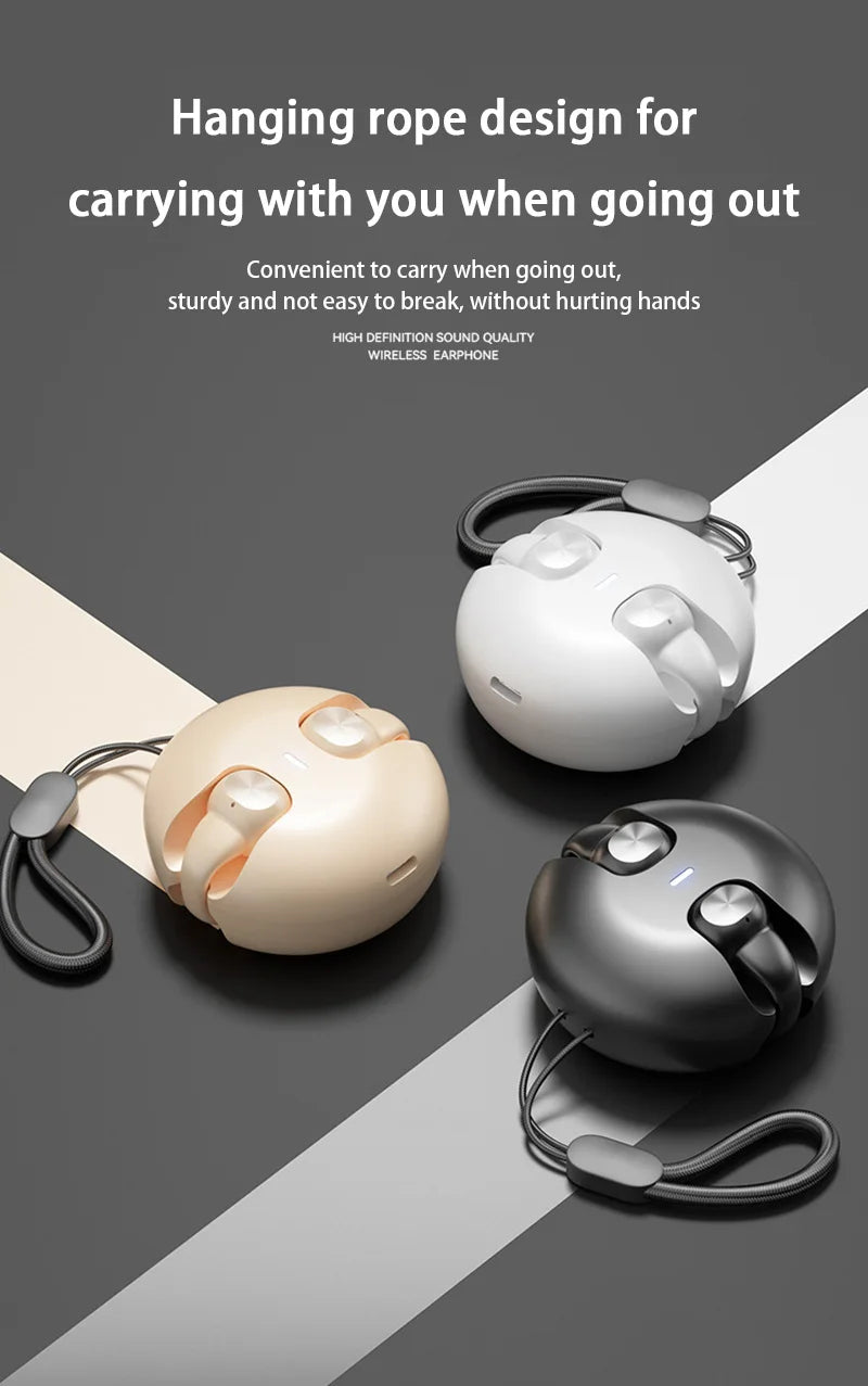 Auriculares de Conducción Ósea TWS Bluetooth 5.3