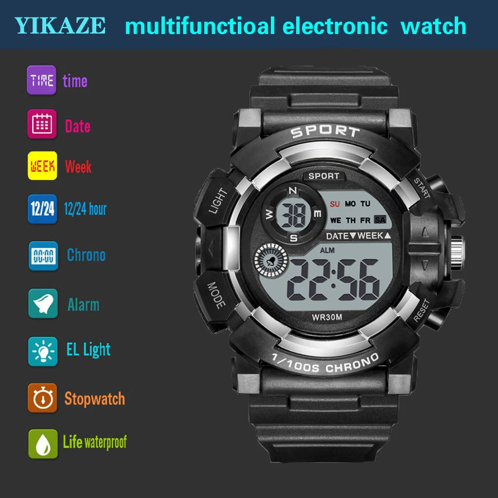 Reloj Despertador Infantil YIKAZE Pulsera Inteligente