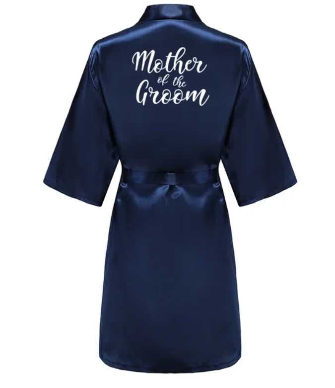 Bata de Satén para Mujer – Ropa de Dormir Talle Grande