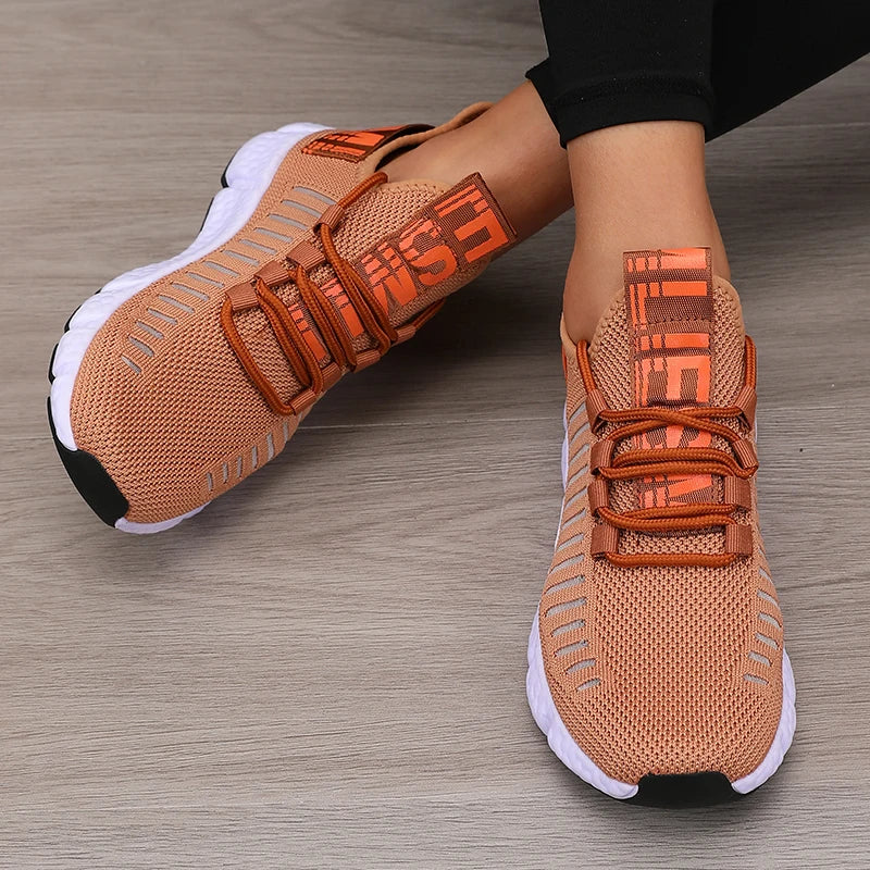 Zapatillas deportivas de plataforma para mujer — transpirables y cómodas