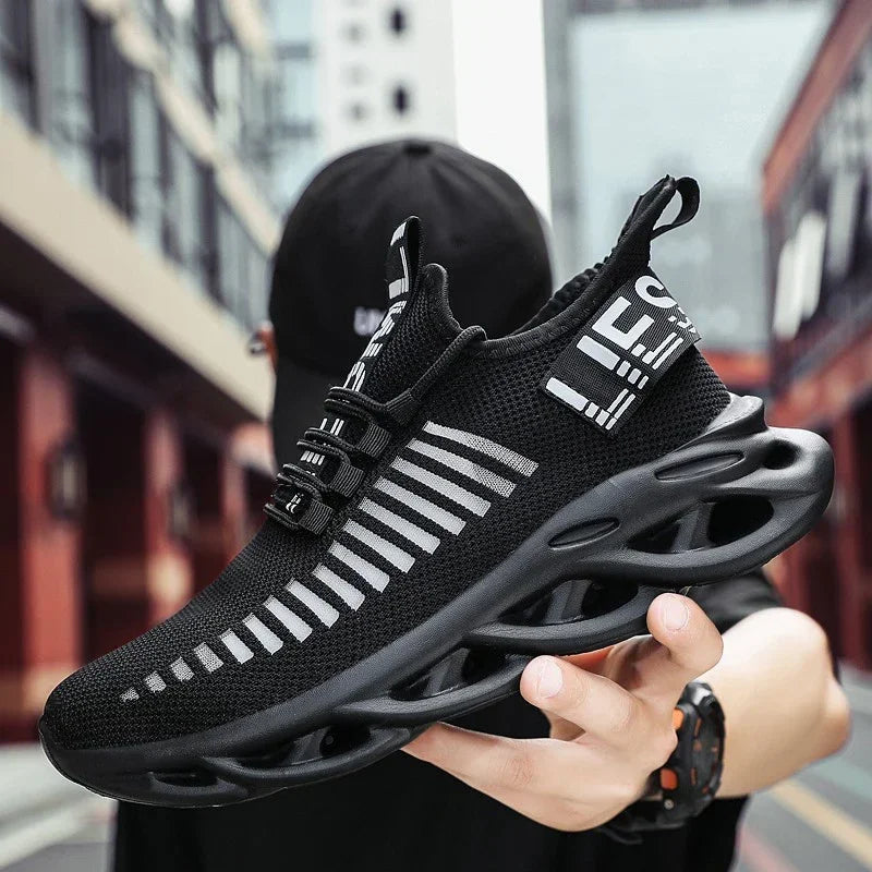 YRZL, zapatos para hombre, zapatillas cómodas, zapatillas transpirables para mujer, par de zapatos para correr, Tenis de malla, zapatos deportivos, talla 36-46, zapatillas para caminar para hombre