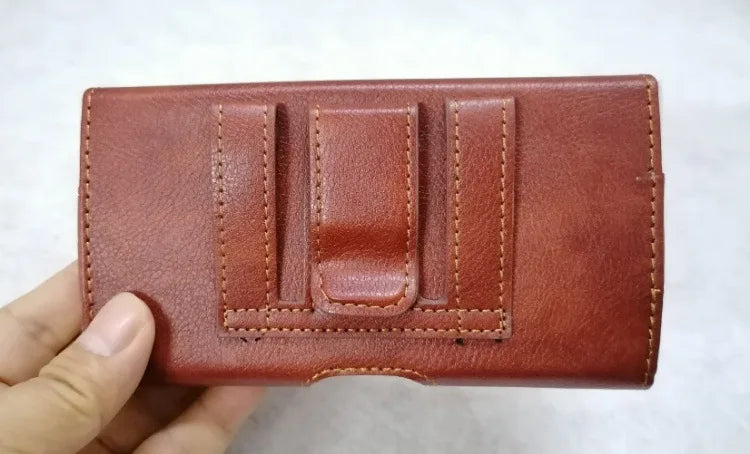 Funda Universal con Clip para Cinturón, Cuero, 4.7-6.5 Pulgadas