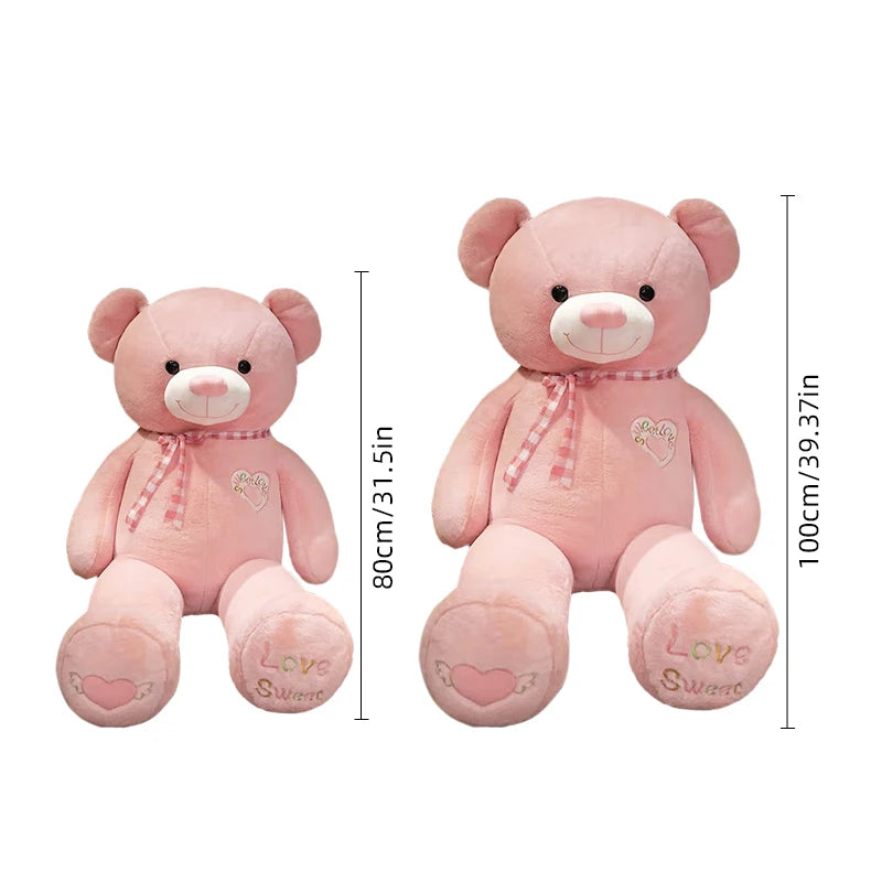 Oso de Peluche Gigante 80/100cm Suave Almohada de Abrazo