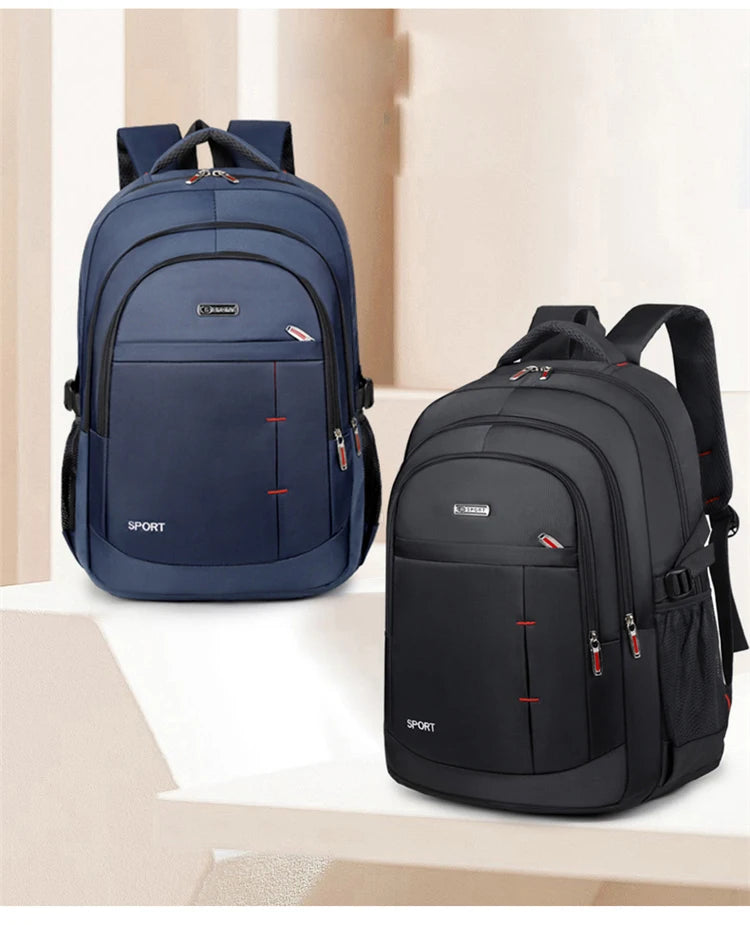 Mochila para portátil de gran capacidad: mochila unisex duradera, impermeable y elegante con prácticos bolsillos: ideal para la escuela y la viaje