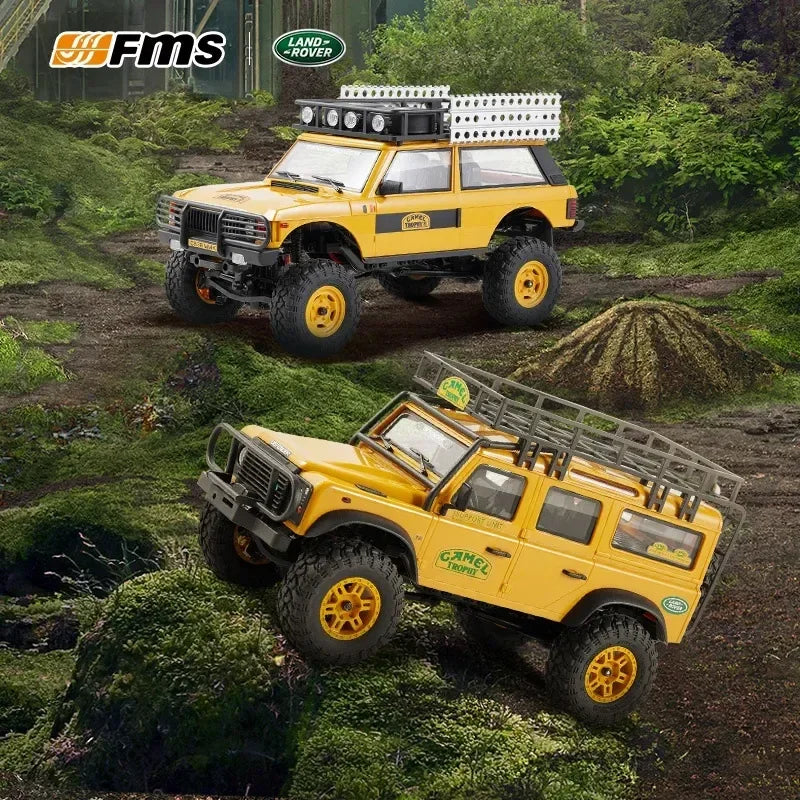 Auto de Control Remoto FMS Land Rover 1/24 Todo Terreno RC