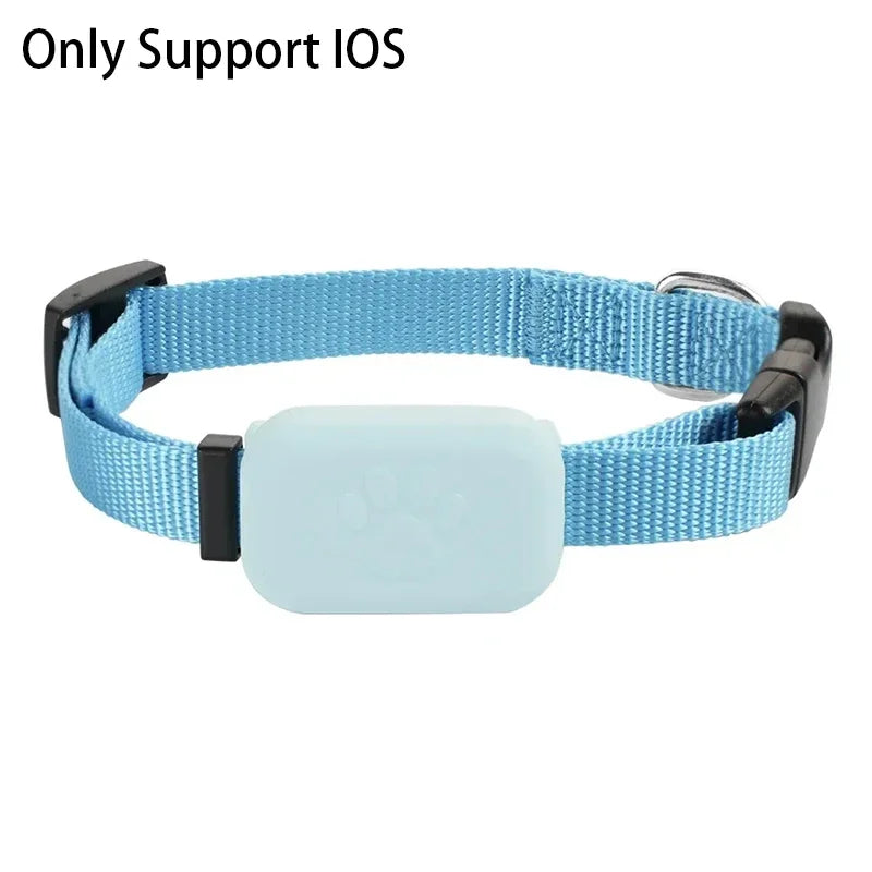 Rastreador GPS para Mascotas a Distancia, Impermeable, Seguimiento en Tiempo Real, Alerta de Movimiento, Collar Antipérdida para Perros y Gatos, Localizador Global para Apple Find APP