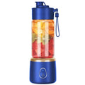 Extractor de Jugos USB Portátil 400ml con Cuchillas de Acero Inoxidable