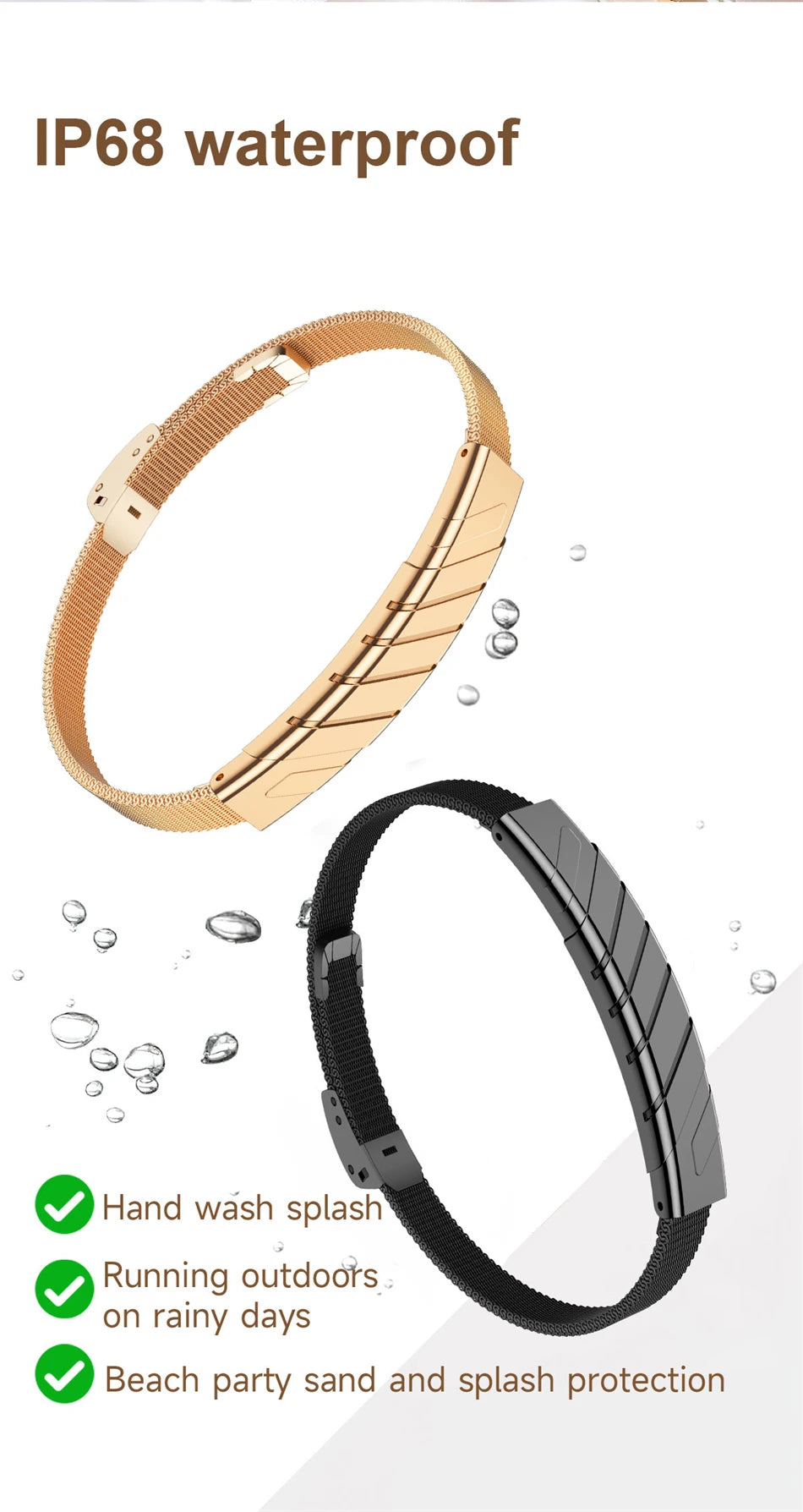 Reloj Inteligente Deportivo IP68 Ritmo Cardíaco y Sueño