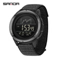 Reloj Deportivo Digital SANDA con Correa de Nailon y Alarma