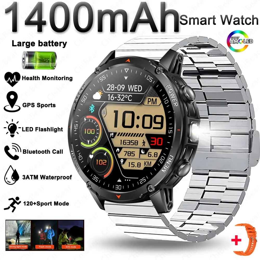 Reloj Inteligente Militar T-Rex 3 GPS Bluetooth