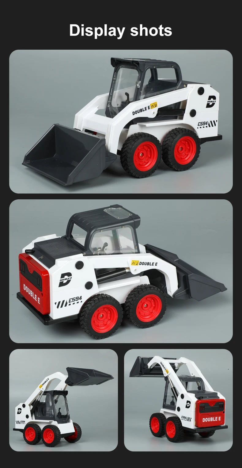 Excavadora RC 1:14 Doble E594 Control Remoto 360° con LED