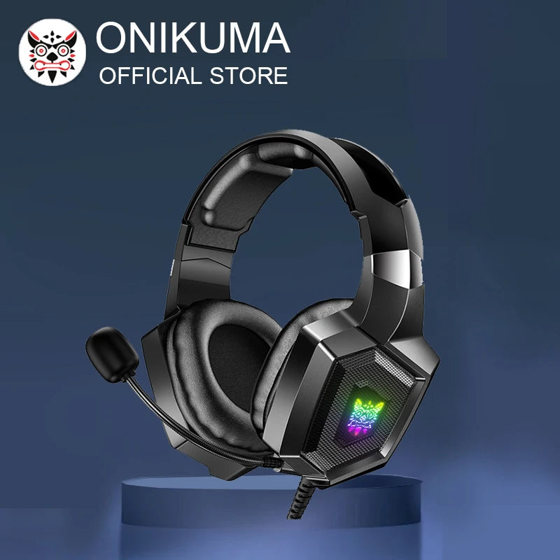 ONIKUMA K8 Auriculares Gaming con Cable RGB