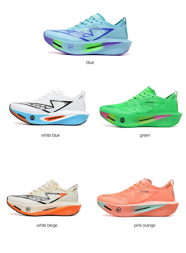 Zapatillas Running con Placa de Carbono | Unisex Talles 36-45