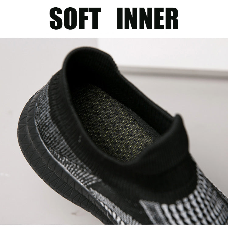 Zapatos transpirables para caminar para hombre, mocasines ligeros para exteriores, zapatos informales suaves y flexibles para hombre, calzado de moda, zapatillas de deporte 39-48