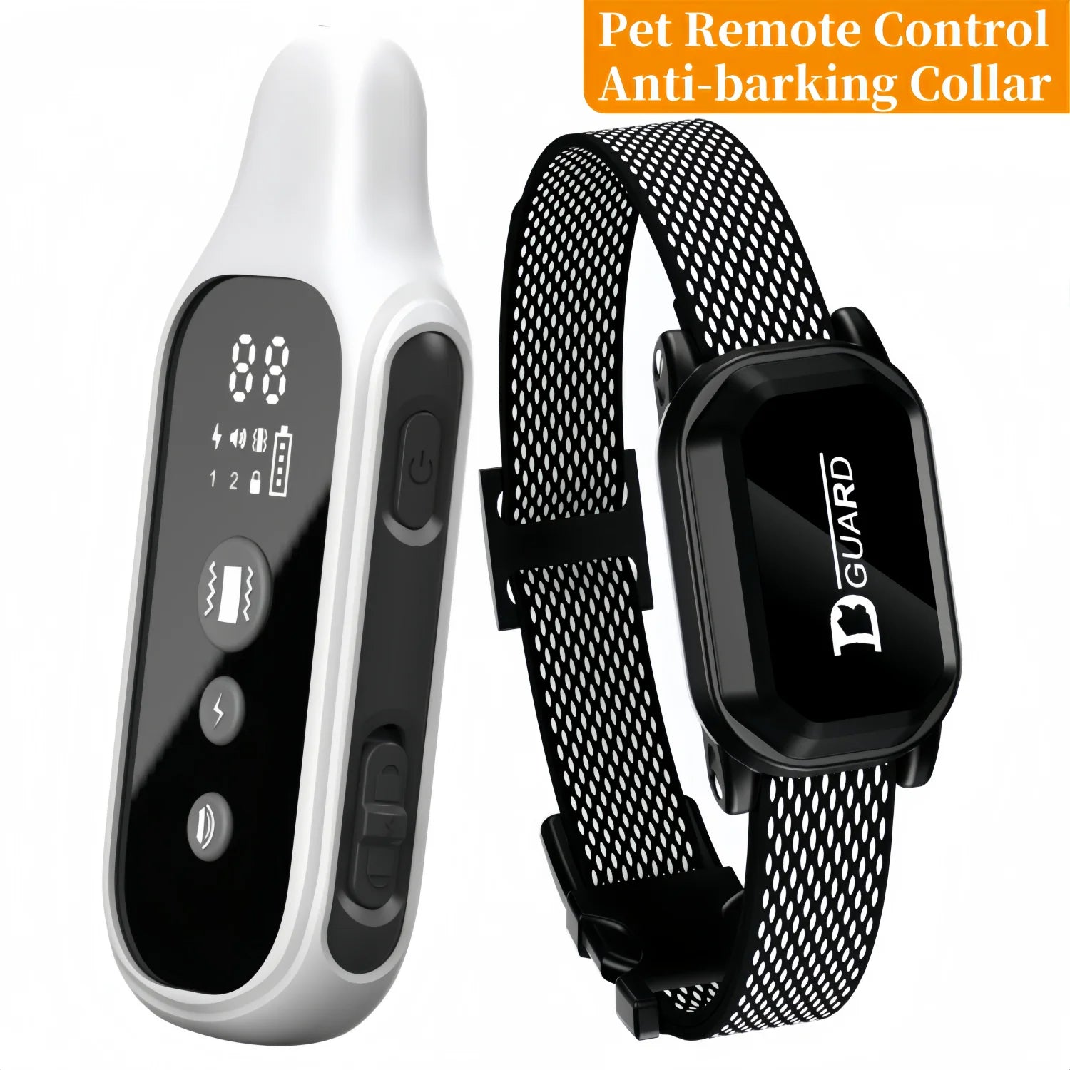 Collar de entrenamiento Digital para perros de 800m, resistente al agua, recargable, Control remoto, mascota con pantalla LCD para todos los tamaños, sonido de vibración de choque