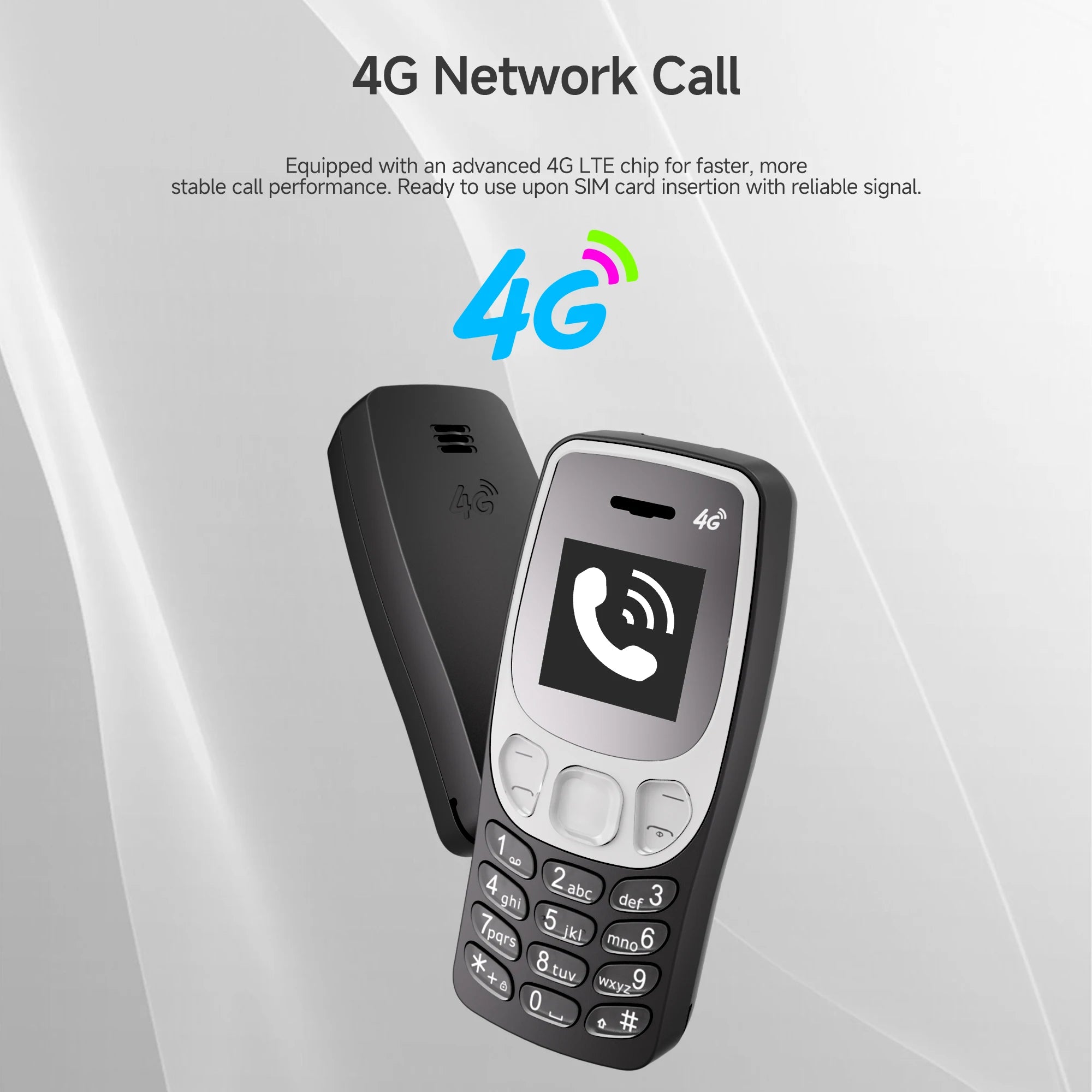 Nuevo SERVO BM80 4G LTE Mini teléfono móvil Dual SIM marcación de velocidad reducción automática grabadora de llamadas reproductor de música lista negra de teléfono pequeño