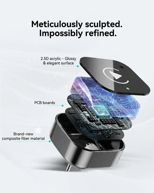 Adaptador Inalámbrico CarPlay y Android Auto 2 en 1 Tipo-C