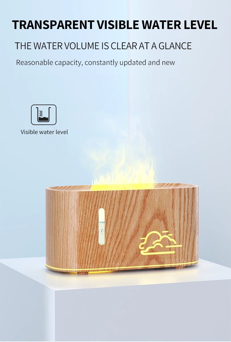 Máquina de Aromaterapia Llama de Nube