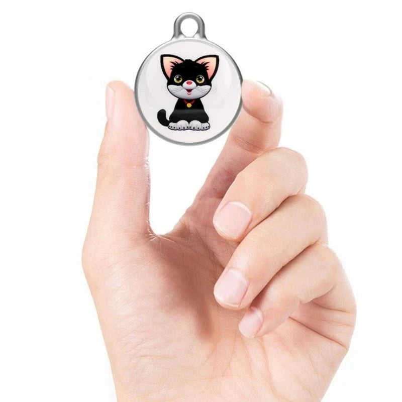 Localizador GPS Antipérdida para Mascotas, Rastreo en Tiempo Real, Compatible con Bluetooth, Resistente al Agua, Localizador Inteligente para Perros y Gatos