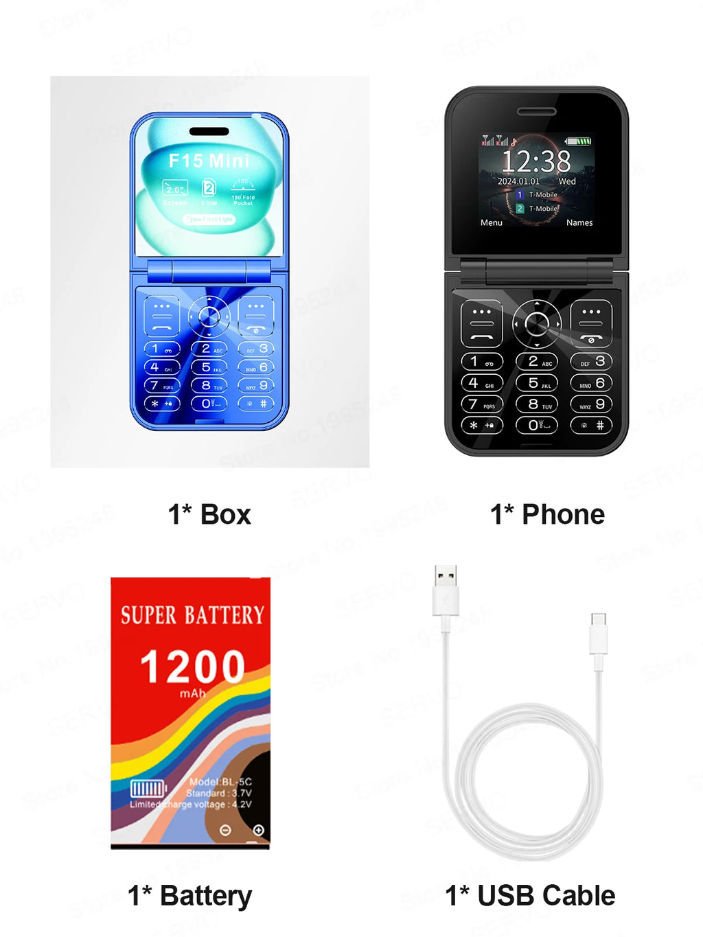 SERVO F15 Mini teléfono móvil pequeño con tapa 2 SIM en espera velocidad Dial linterna de voz mágica grabación de llamadas 2G GSM lindo teléfono móvil plegable