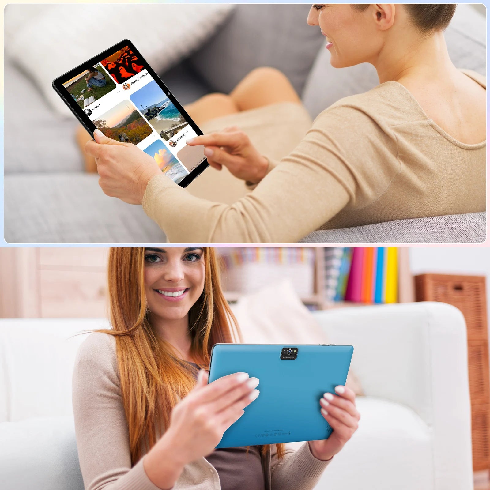 Tablet Android 15 de 10": 12GB RAM, 64GB ROM, cámaras duales, 6000mAh
