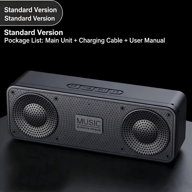 Mini Altavoz Bluetooth Portátil S18 con Radio FM y Tarjeta TF