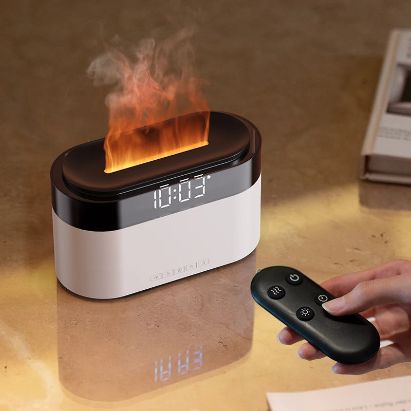 Humidificador Reloj Despertador con Control Remoto