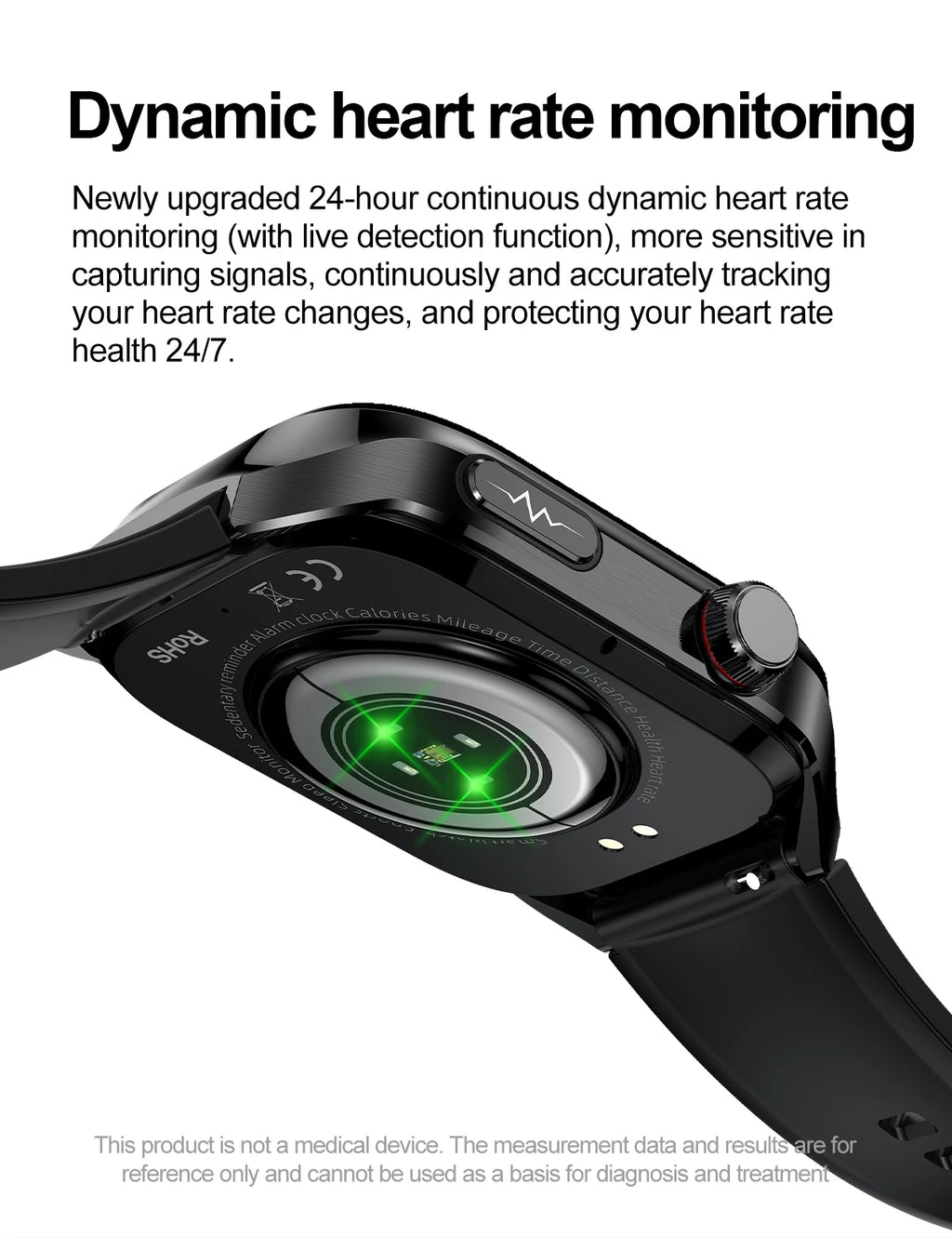 2025New Micro examen físico reloj inteligente para hombres ácido úrico grasa corporal cinco órganos salud relojes Bluetooth llamada SmartBracelet
