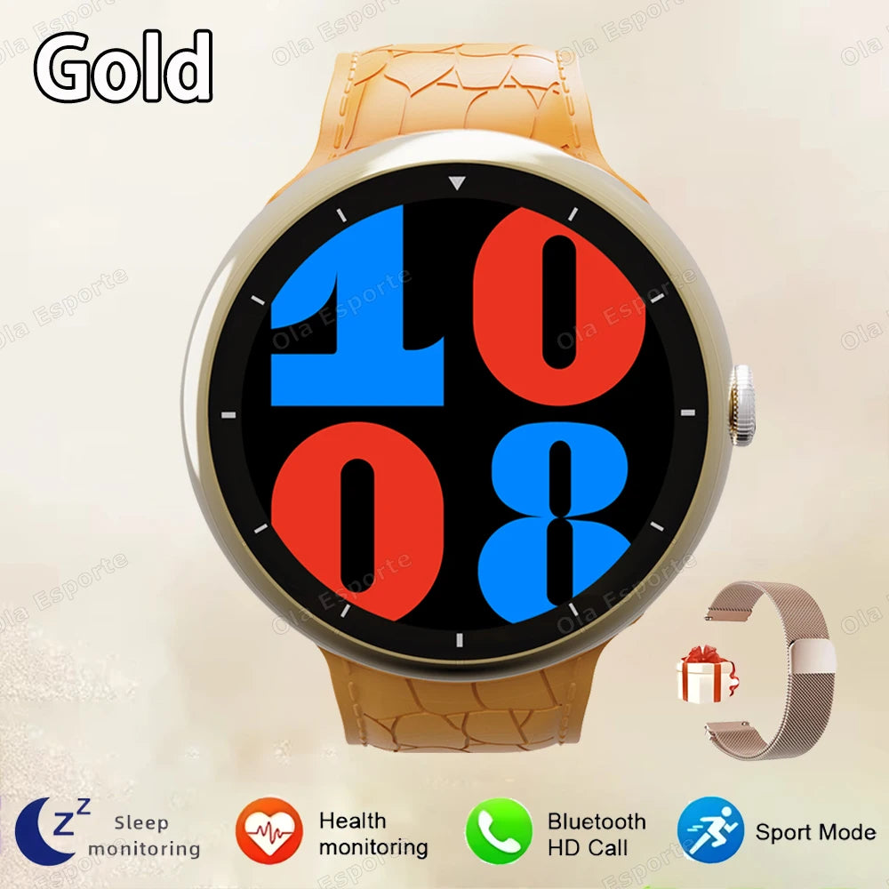 Smartwatch AMOLED con GPS, Llamadas Bluetooth y Carga Inalámbrica