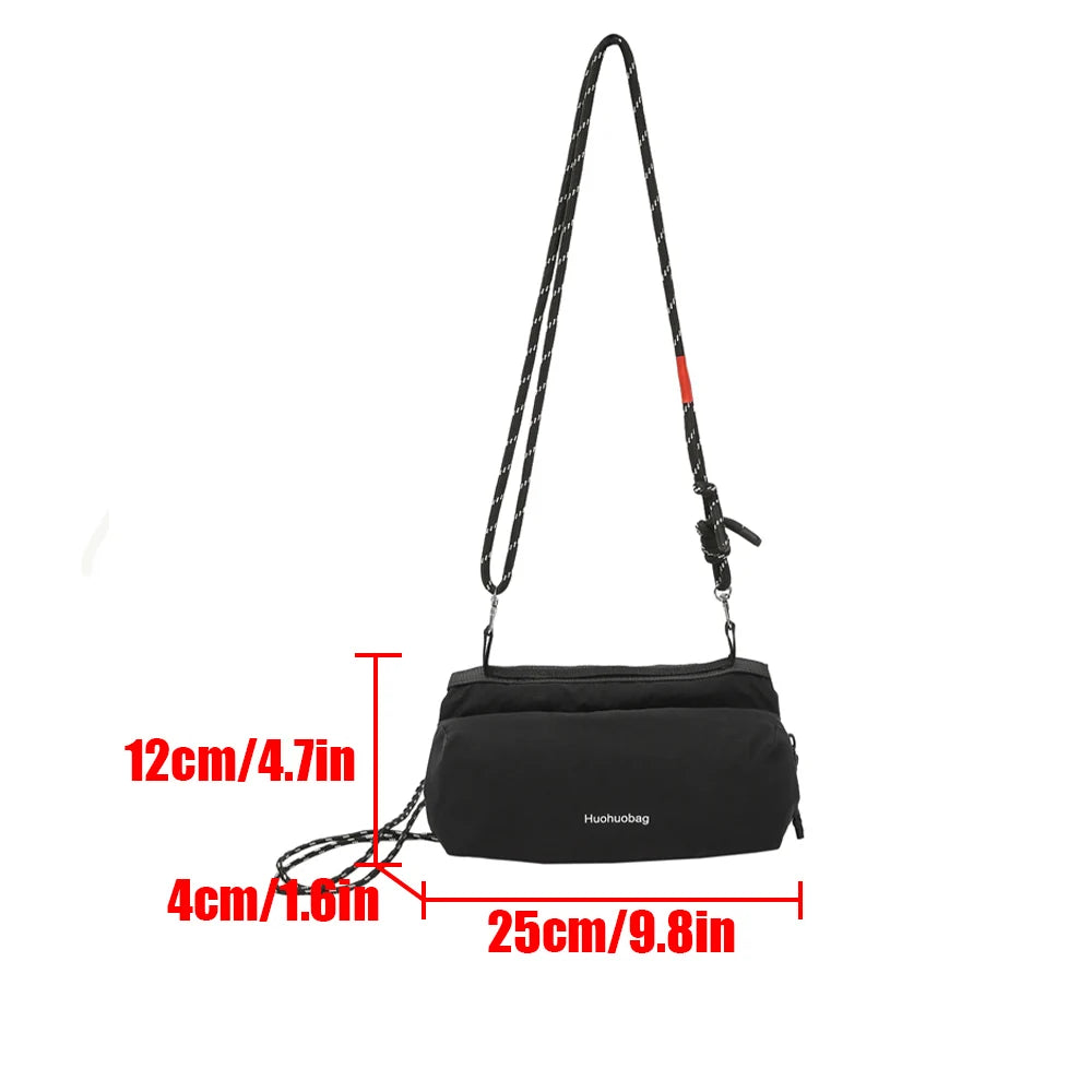 Diseño de bolso de hombro pequeño para deportes portátiles al aire libre, bolso para taza de agua, bolso cruzado, bolso funcional para botella de agua de un solo hombro