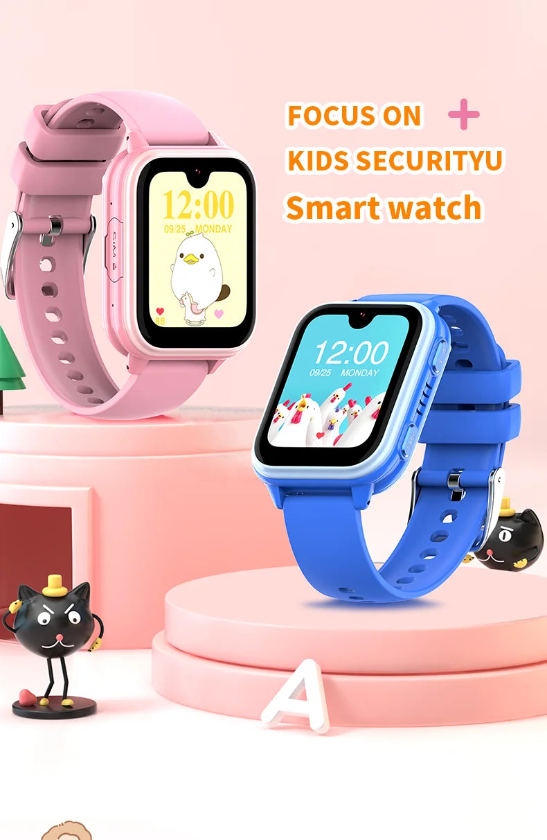 Reloj Inteligente 4G para Niños KT33 con GPS, WiFi y Videollamada