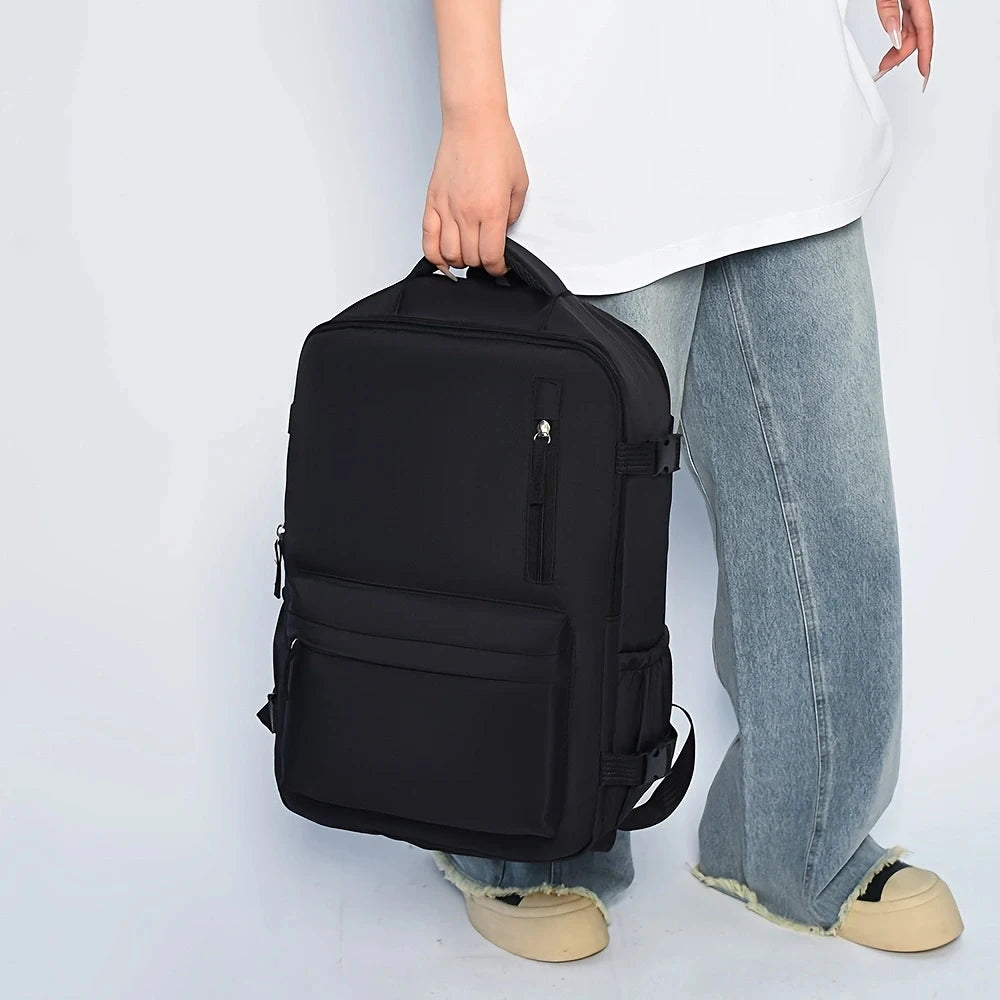 Juego de 2 Mochilas de Viaje, Mochila de Mano 180 °     Bolso de Mano Mini con Compartimento para Zapatos de Apertura Completa, Ideal para Viajes de Fin de Semana