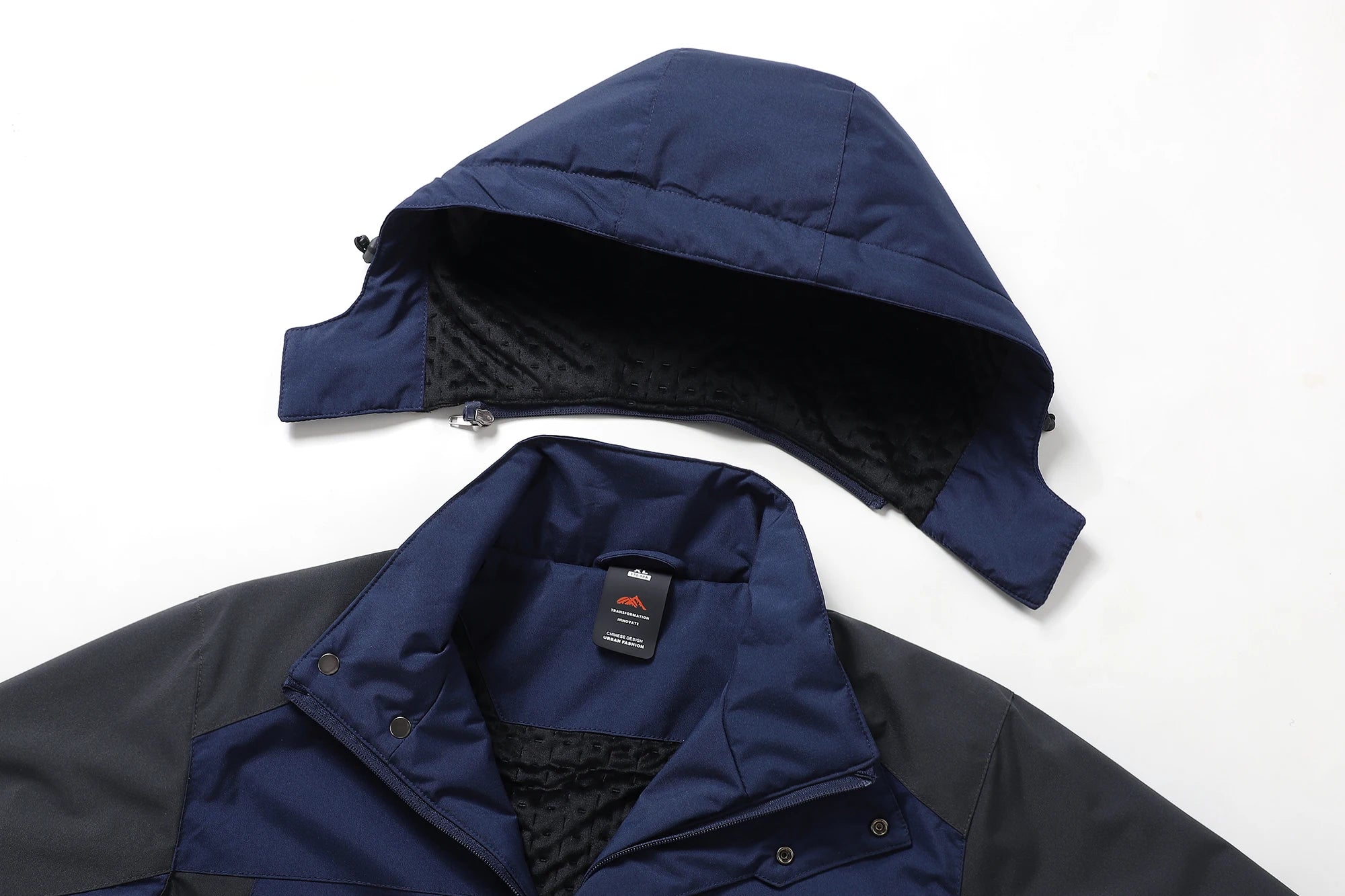 Parka militar con capucha a prueba de viento para hombre, abrigos de piel a prueba de viento, chaquetas de invierno para hombre, además de chaquetas gruesas y cálidas8827