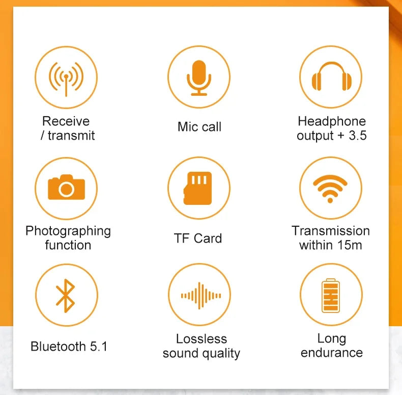 Receptor de Audio Bluetooth 5,0, adaptador auxiliar, Dongle inalámbrico, tarjeta NFC TF, conector de 3,5mm, manos libres para TV, PC, altavoz, Kit para coche