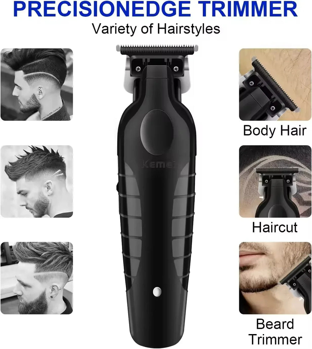 Kit de Cortadora de Pelo Profesional, Modelos KM-2299, KM-2296, KM-1102