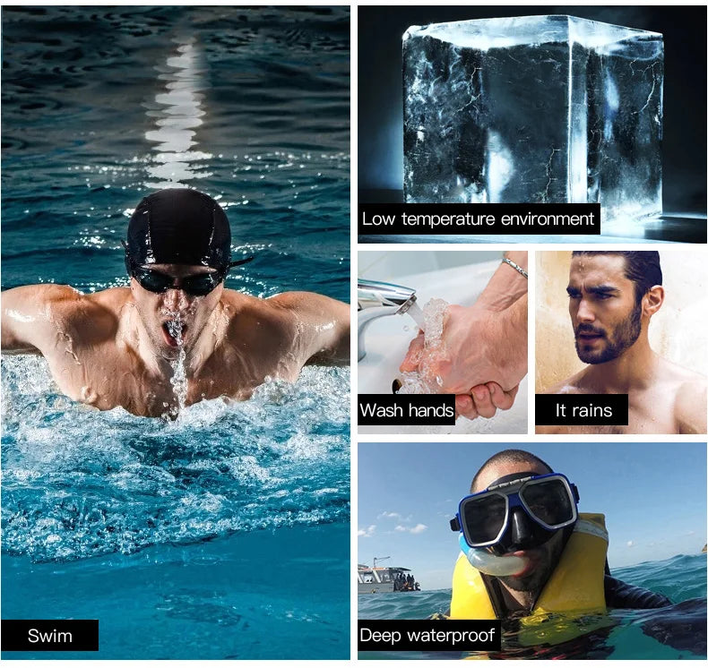 Reloj de Cuarzo Deportivo OLEVS para Hombre Resistente al Agua