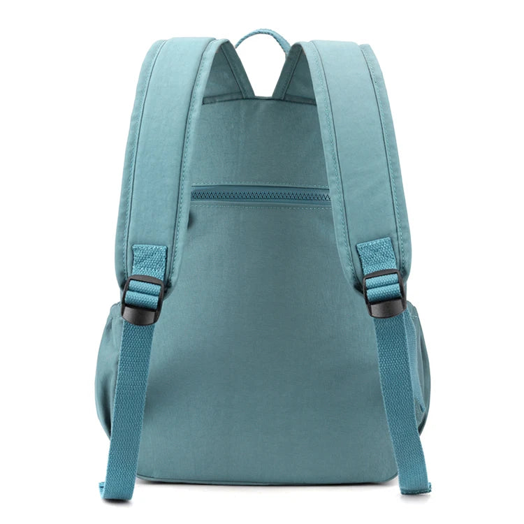 Mochila Elegante Negra para Mujer, Ligera y de Gran Capacidad
