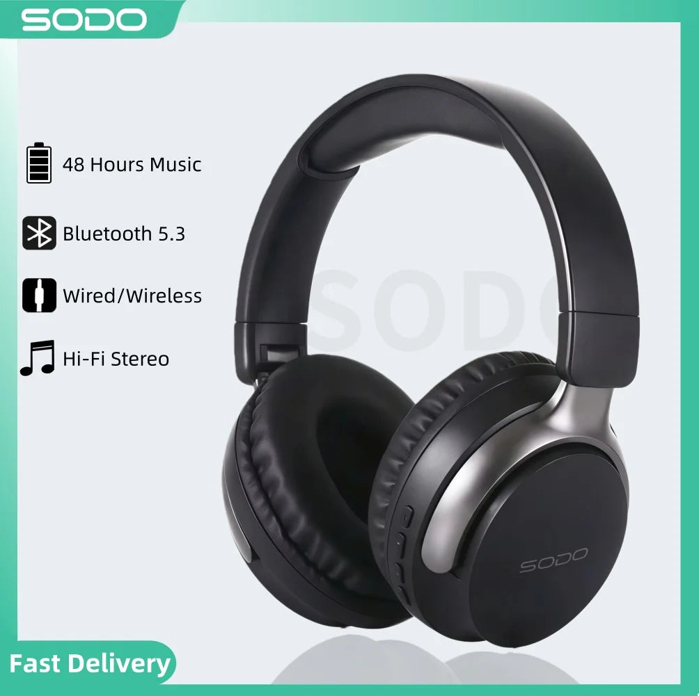 SODO SD1103 Auriculares Bluetooth 5.3 HiFi 48h