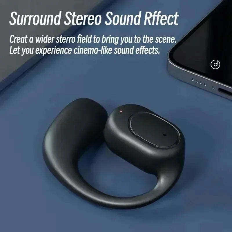 Auriculares TWS KY-2 compatibles con Bluetooth para deporte, correr, auriculares inalámbricos, ciclismo, conducción, teléfonos móviles, auriculares para jugadores
