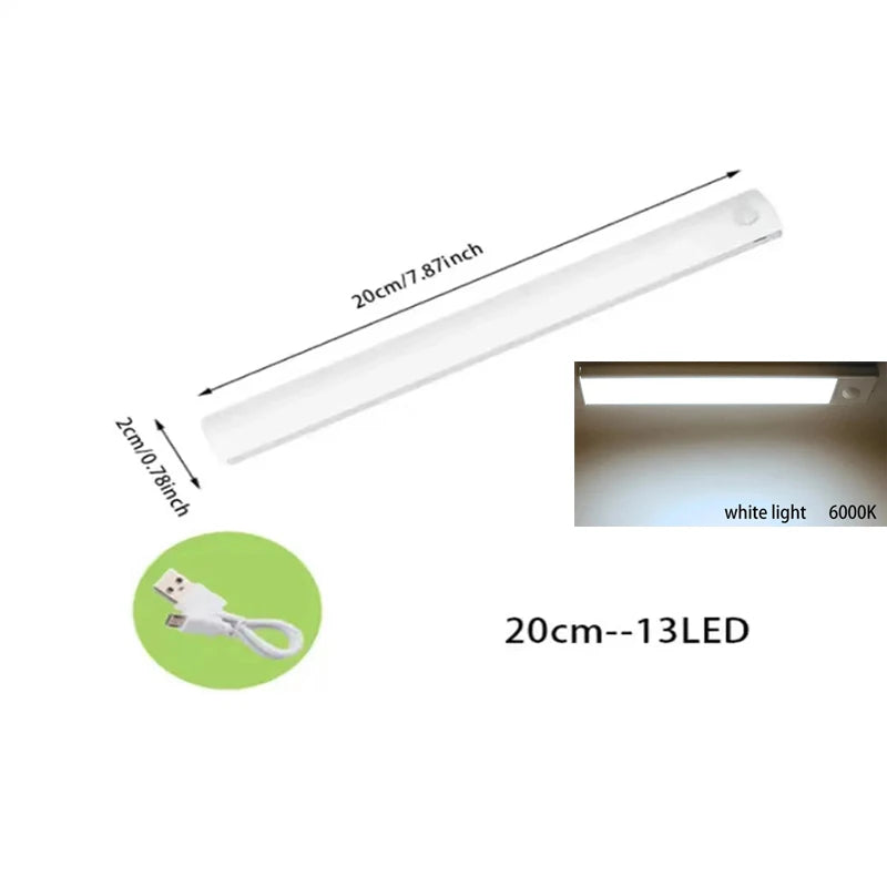 Lámpara LED con Sensor PIR para Gabinete y Escalera