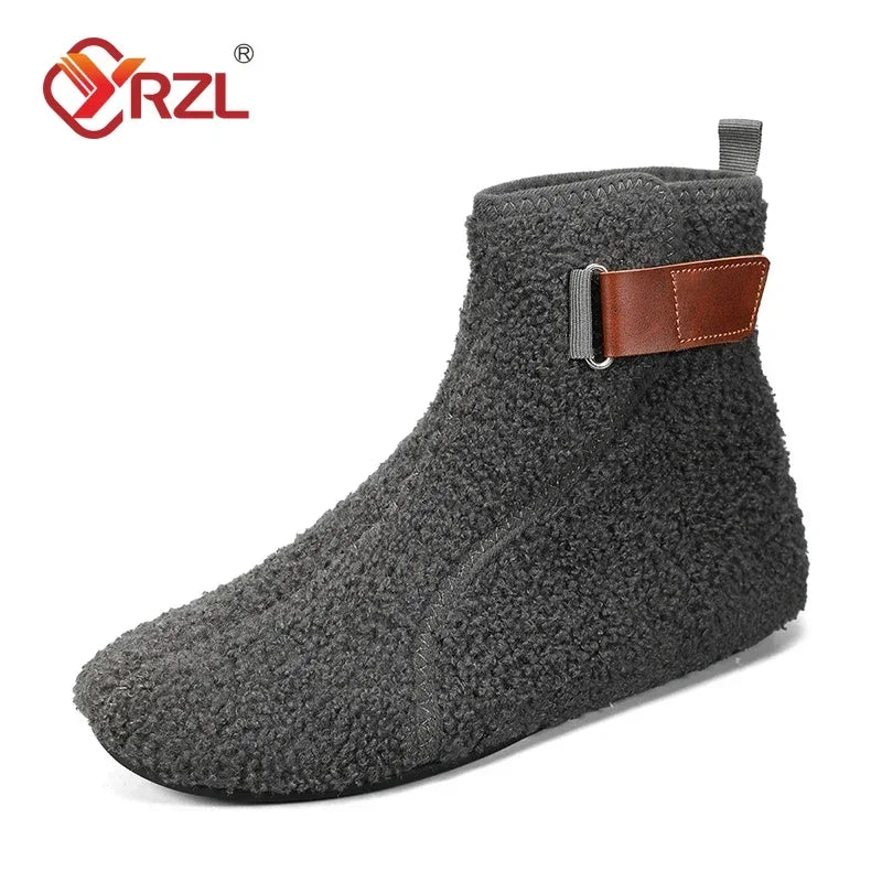 Botines de algodón cálidos de invierno para hombre