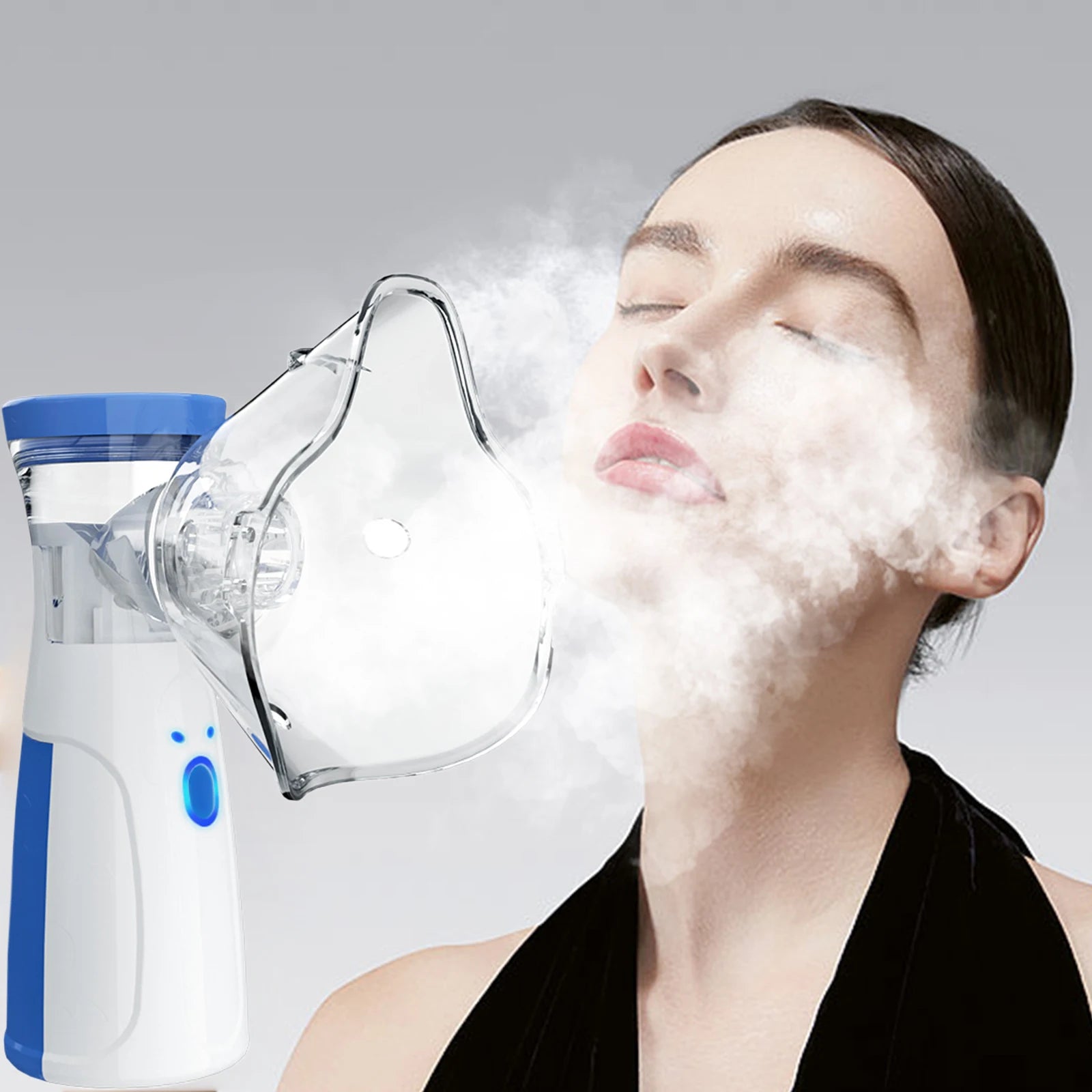 Vaporizador Facial e Humidificador Nano Ion 2 en 1